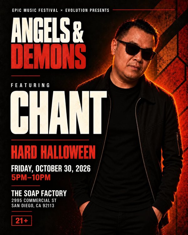 Chant, Angels & Demons flyer